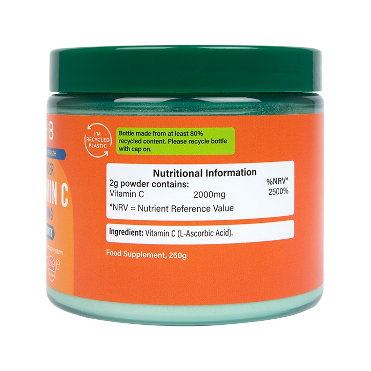 Holland & Barrett Vitamin C 2000mg 250g Powder